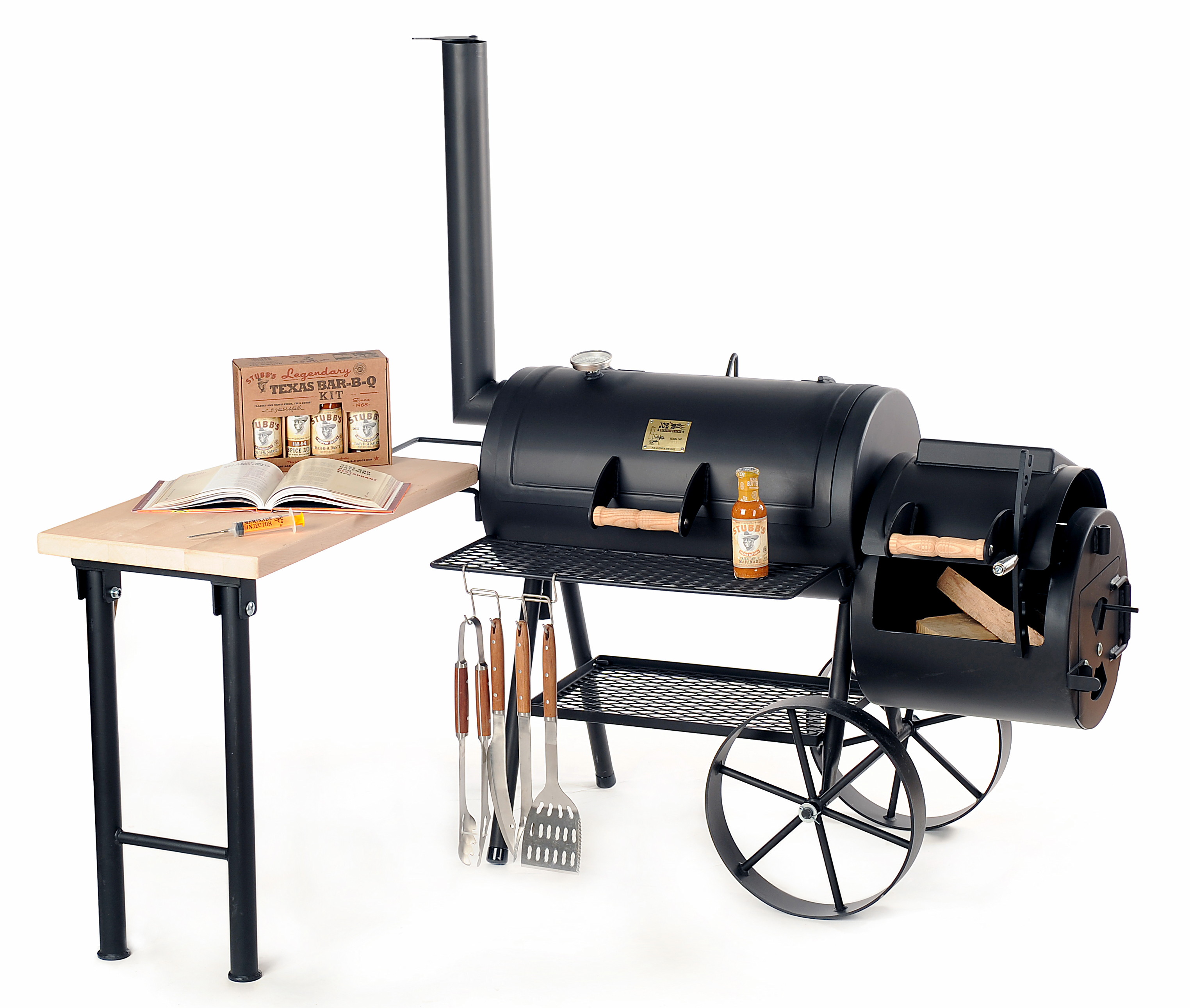 Bbq clearance smoker kit